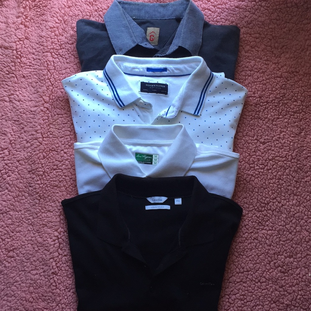 4 mens shirts